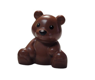 Duplo Bear Baby Cub (Teddy Bear), 49989pb02 LEGO® Animals LEGO® Reddish Brown