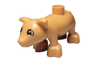 Duplo Pig Adult, Eyes Semicircular Pattern, pig03pb03 Minifigure LEGO®
