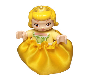 Duplo Princess Amber, 47205pb034 Minifigure LEGO® With Dress