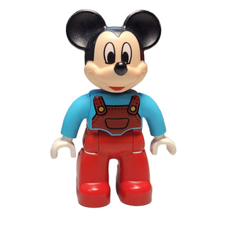Mickey Red Overalls, 47394pb204 - LEGO® Duplo Minifigure LEGO®