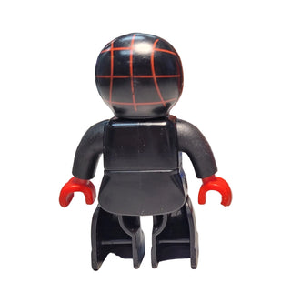 Spider-Man (Miles Morales), 47394pb311 - LEGO® Duplo Minifigure LEGO®