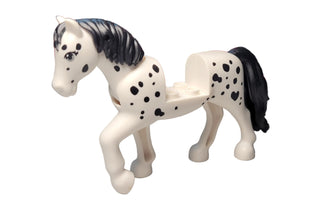 White Horse with Black Spots, 69820c01pb03 - LEGO® Friends Lego® Animals LEGO®
