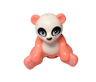 Panda, Sitting w/ Black Eye Patches, 16674pb04 LEGO® Animals LEGO® Coral