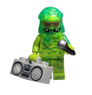 Slime Singer, vid044 Minifigure LEGO® Complete with stand and accessories