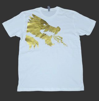 Zane Ice Dragon White T-Shirt T-Shirt United Brick Co®