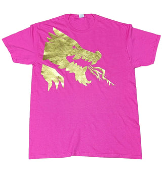 Zane Ice Dragon Pink T-Shirt T-Shirt United Brick Co®