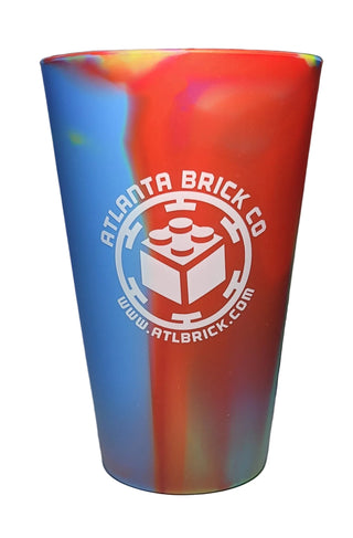 Atlanta Brick Co Silicone Multi Color Tye-Dye 16oz Cup Gear LEGO®