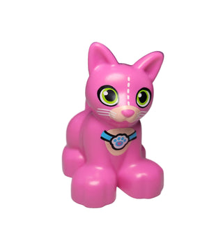 Dark Pink Kitten, 17865pb03 - LEGO® Duplo