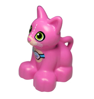 Dark Pink Kitten, 17865pb03 - LEGO® Duplo