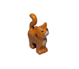 Cat Dk Orange, 13786pb02 - LEGO® Animal