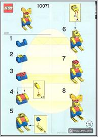 Mr. Bunny polybag, 10071 Building Kit LEGO®
