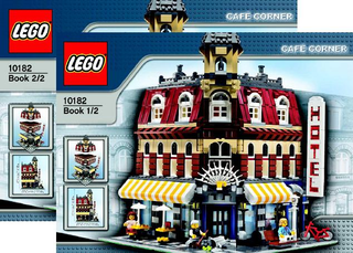 10182-Café Corner {Cafe} - INSTRUCTIONS ONLY Instructions LEGO®
