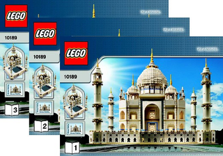 10189-Taj Mahal - INSTRUCTIONS ONLY Instructions LEGO®
