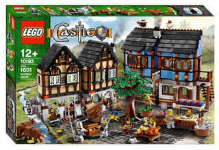 10193 - Medieval Market Village - EMPTY BOX ONLY