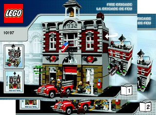 10197-Fire Brigade - INSTRUCTIONS ONLY Instructions LEGO®