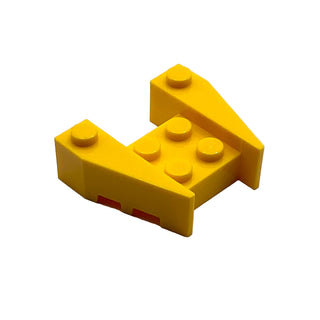 Wedge 3 1/2 x 4 with Stud Notches, Part# 50373 Part LEGO® Yellow