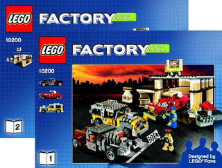 10200-Custom Car Garage - INSTRUCTIONS ONLY Instructions LEGO®