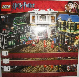 10217-Diagon Alley - INSTRUCTIONS ONLY Instructions LEGO®