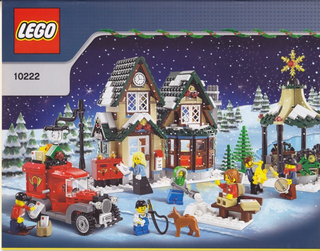10222-Winter Village Post Office - INSTRUCTIONS ONLY Instructions LEGO®