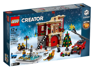 10263 - Winter Village Fire Station - EMPTY BOX ONLY