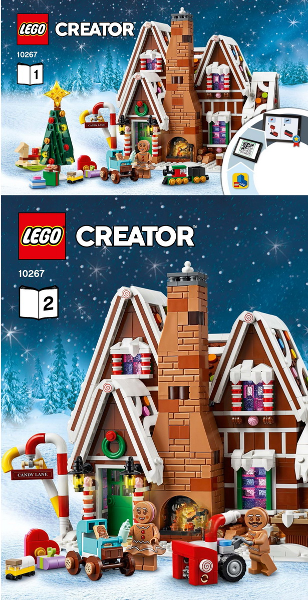 10267-Gingerbread House - INSTRUCTIONS ONLY Instructions LEGO®