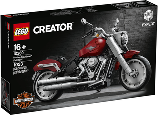 10269 - Harley-Davidson Fat Boy - EMPTY BOX ONLY Empty Box LEGO®