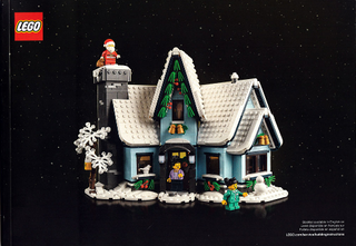 10293-Santa's Visit - INSTRUCTIONS ONLY Instructions LEGO® Slightly Used Book 2