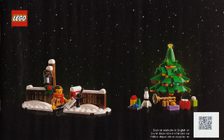 10293-Santa's Visit - INSTRUCTIONS ONLY Instructions LEGO® Slightly Used Book 1