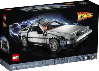10300 - Back to the Future Time Machine - EMPTY BOX ONLY Empty Box LEGO®