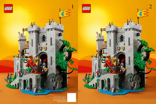 10305-Lion Knights' Castle - INSTRUCTIONS ONLY Instructions LEGO®