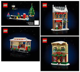10308-Holiday Main Street - INSTRUCTIONS ONLY Instructions LEGO®