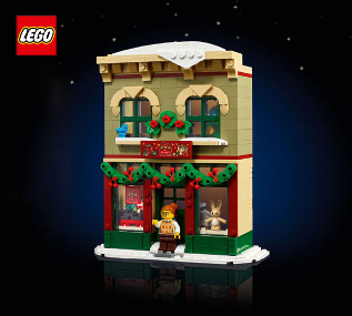10308-Holiday Main Street - INSTRUCTIONS ONLY Instructions LEGO® Slightly Used Book 4