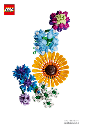 10313-Wildflower Bouquet - INSTRUCTIONS ONLY Instructions LEGO®