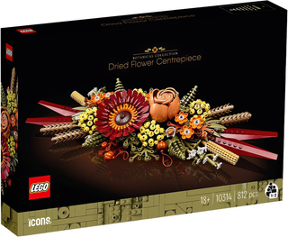 10314 - Dried Flower Centerpiece - EMPTY BOX ONLY Empty Box LEGO®