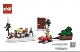 10325-Alpine Lodge - INSTRUCTIONS ONLY Instructions LEGO® Slightly Used Book 1