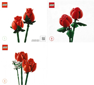 10328-Bouquet of Roses - INSTRUCTIONS ONLY Instructions LEGO®