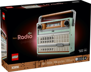 10334 - Retro Radio - EMPTY BOX ONLY Empty Box LEGO®