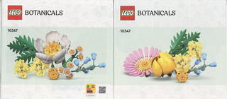 10347 - Petite Sunny Bouquet - INSTRUCTIONS ONLY Instructions LEGO®