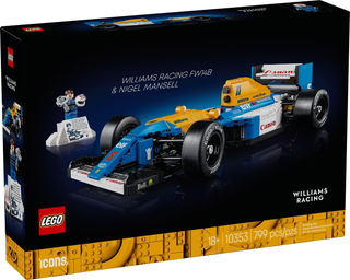 10353 - Williams Racing FW14B & Nigel Mansell - EMPTY BOX ONLY Empty Box LEGO®
