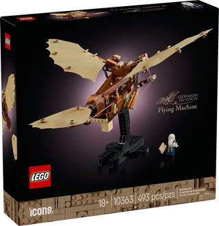 10363 - Leonardo da Vinci's Flying Machine - EMPTY BOX ONLY Empty Box LEGO®