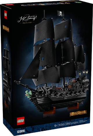 10365 - Captain Jack Sparrow's Pirate Ship - EMPTY BOX ONLY