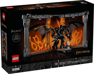 10367 - Balrog Book Nook - EMPTY BOX ONLY Empty Box LEGO®