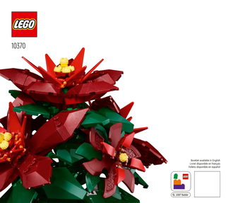 10370-Poinsettia - INSTRUCTIONS ONLY Instructions LEGO®