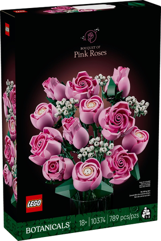 10374 - Bouquet of Pink Roses - EMPTY BOX ONLY