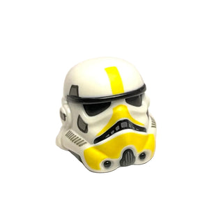 Minifigure, Headgear Helmet SW Imperial Artillery Stormtrooper Dual Molded, Part# 42861pb04 Part LEGO® White Very Good