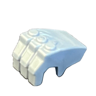 Hand Gorilla Fist (fits Minifigure Hand), Part# 11092 Part LEGO® Flat Silver