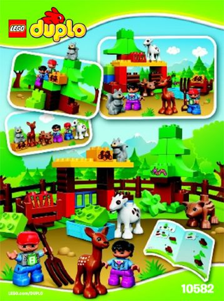 10582-Forest: Animals - INSTRUCTIONS ONLY Instructions LEGO®