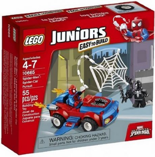 Spider-Man: Spider-Car Pursuit, 10665 - LEGO® Marvel Set Building Kit LEGO®