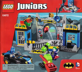 10672-Batman: Defend the Batcave - INSTRUCTIONS ONLY Instructions LEGO®