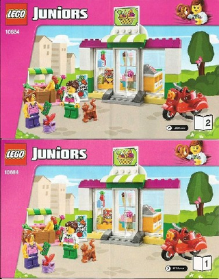 10684-Supermarket Suitcase - INSTRUCTIONS ONLY Instructions LEGO®